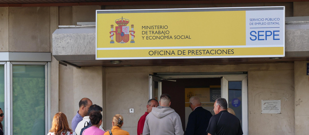 Imagen de una oficina de la Seguridad Social