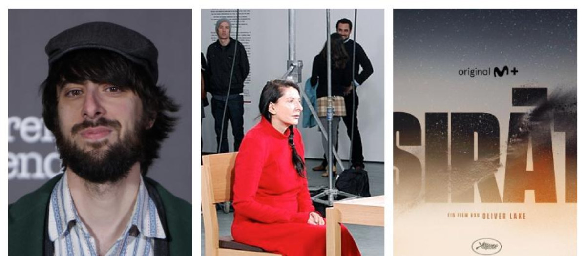 David Uclés, Marina Abramovic y el cartel del filme Sirat