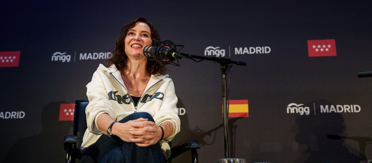 La presidenta de la Comunidad de Madrid y del PP madrileño, Isabel Díaz Ayuso