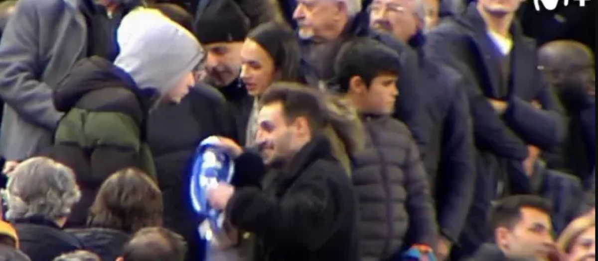 Un aficionado del Real Madrid increpado en Mestalla