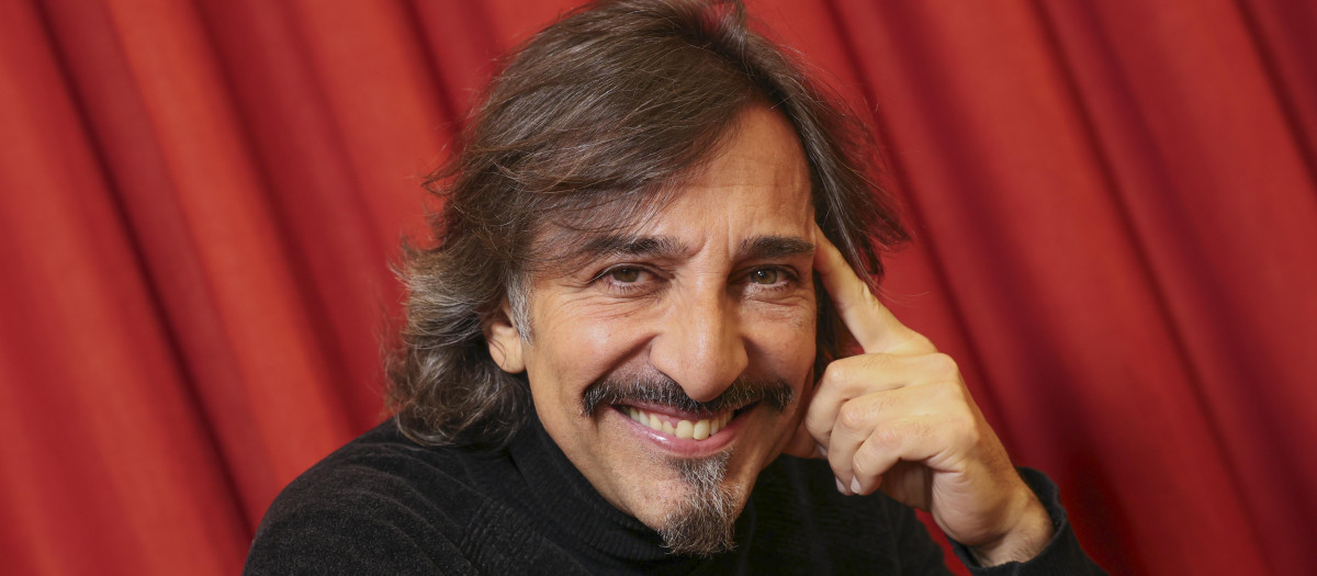 Singer Antonio Carmona during album premiere Baro Drom (Exodo) in Madrid on Thursday, 5 February 2026.