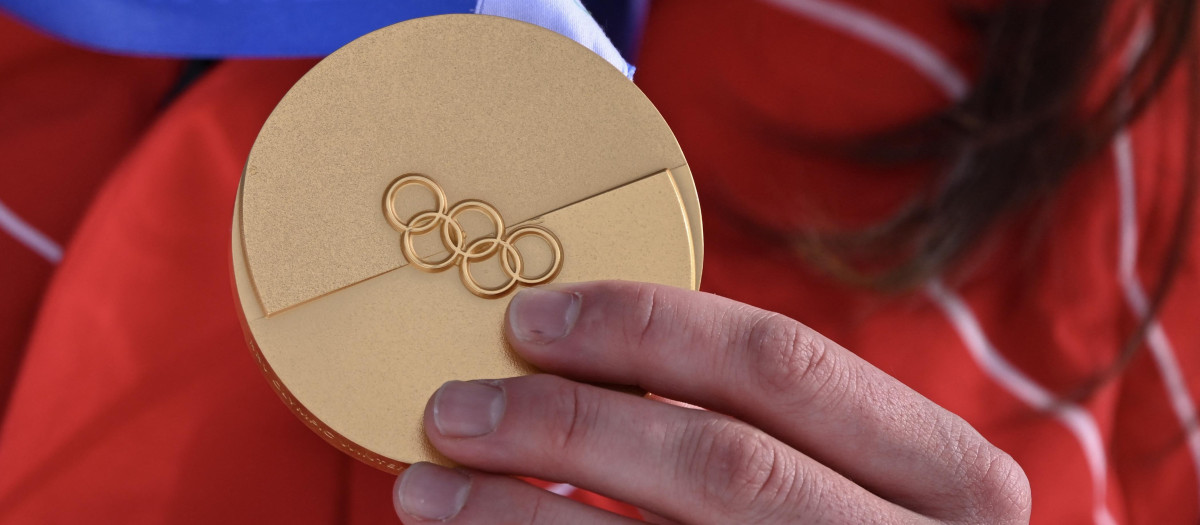 Medalla de oro de los Juegos Olímpicos de Invierno 2026
