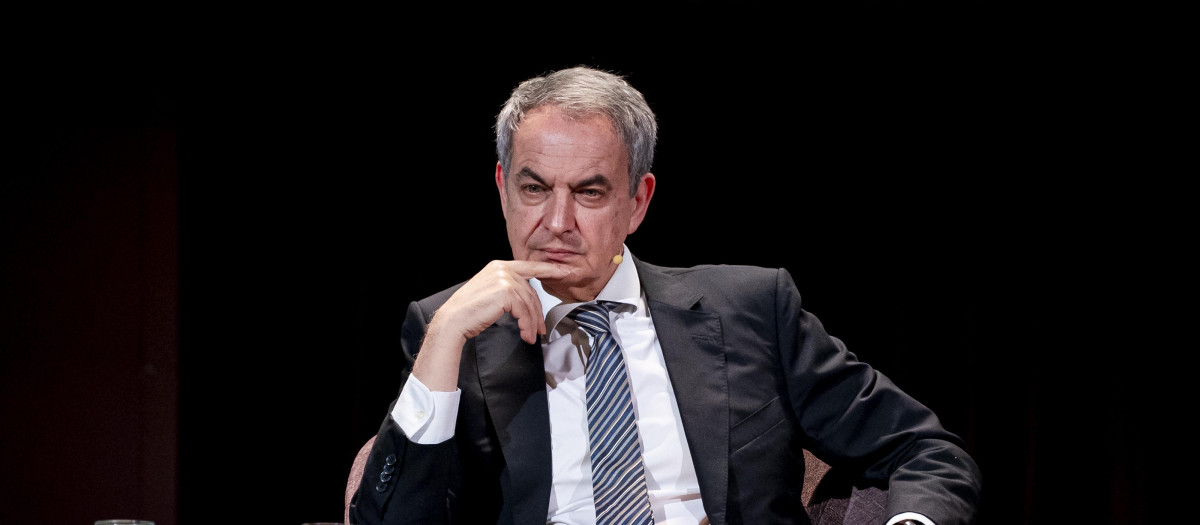José Luis Rodríguez Zapatero, expresidente del Gobierno, en un acto reciente

A. Pérez Meca / Europa Press
03 FEBRERO 2026;LIBRO;ZP;ZAPATERO;LIBRO;CULTURA;
03/2/2026