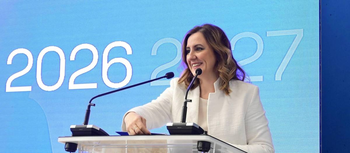 Imagen de la alcaldesa de Valencia tomada este martes