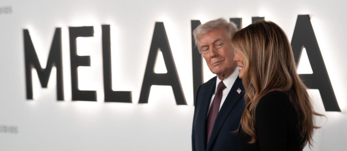 donald j trump,melania trump January 29, 2026, Washington, Dc, United States: President Donald Trump and First Lady Melania Trump arrive at the premiere of the Amazon MGM Studios film Melania at the John F. Kennedy Center for the Performing Arts on January 29, 2026 in Washington, DC. The film documents the period leading up to the 2025 Presidential Inauguration and Melania Trump???s role during the White House transition. (Credit Image: ? Andrew Leyden/ZUMA Press Wire)

Pictured: donald j trump,melania trump
Ref: BLU_S9564471 290126 NON-EXCLUSIVE
Picture by: Andrew Leyden/ZUMA / SplashNews.com

Splash News and Pictures
USA: 310-525-5808 
UK: 020 8126 1009
eamteam@shutterstock.com

World Rights, No Norway Rights, No Belgium Rights, No Czech Republic Rights, No Netherlands Rights, No Hungary Rights, No Sweden Rights, No Japan Rights, No Argentina Rights, No Taiwan Rights, No Portugal Rights, No United Kingdom Rights, No China Rights, No France Rights, No Slovenia Rights, No Mexico Rights, No Peru Rights, No Finland Rights