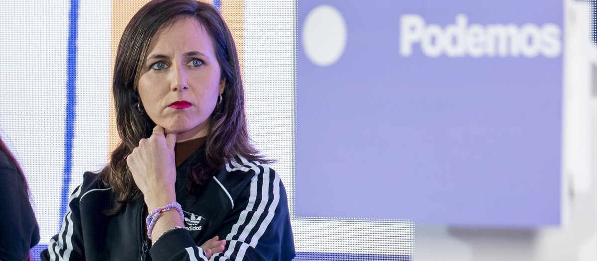 La secretaria general de Podemos, Ione Belarra