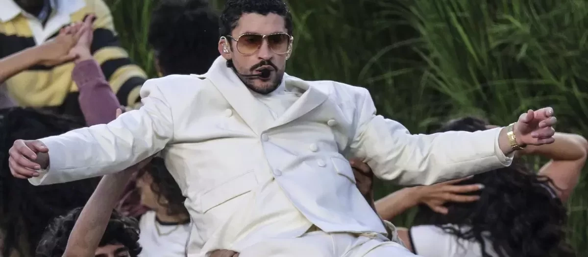 El cantante en un momento de su reciente aparición televisiva