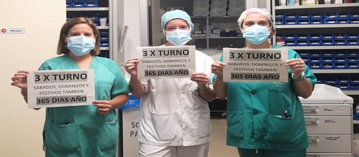 Reclamación de enfermeras de Satse Córdoba