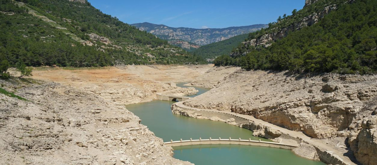 Imagen de archivo del embalse de Ulldecona, en Castellón