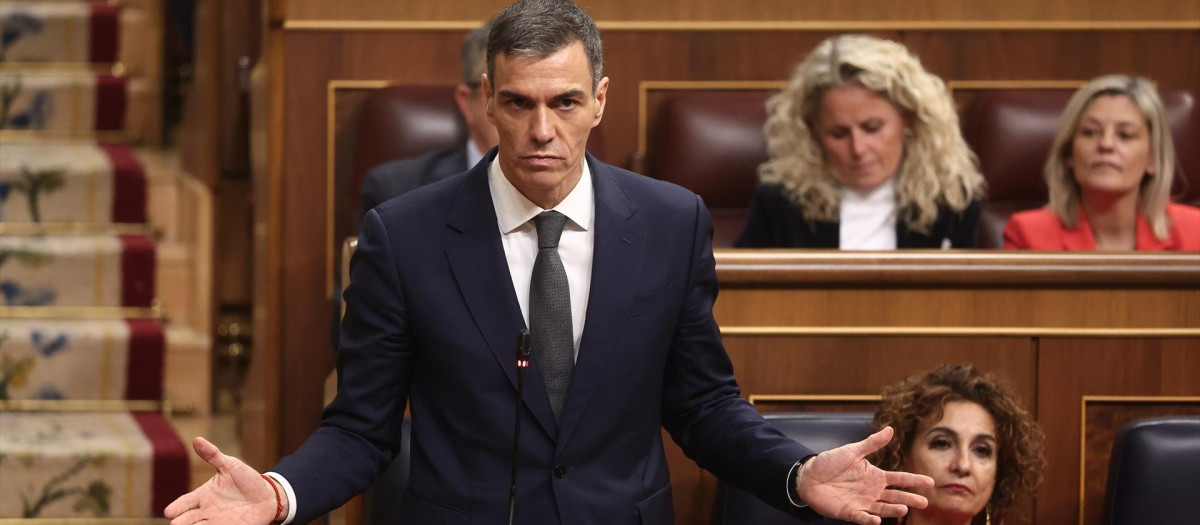 El presidente del Gobierno, Pedro Sánchez