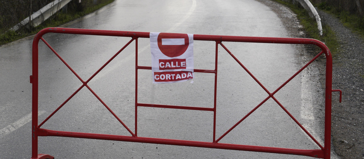 Desbordamiento de ríos en varias localidades de la comarca del Bierzo