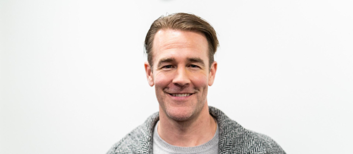 El actor James Van Der Beek