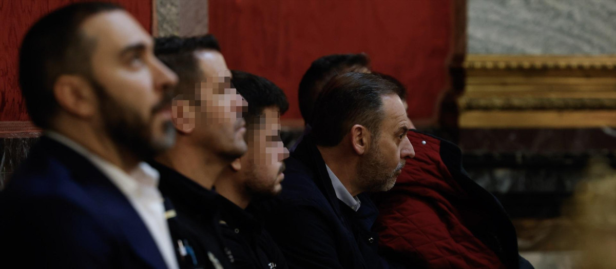 El exministro José Luis Ábalos, Koldo García y Víctor de Aldama en el Supremo