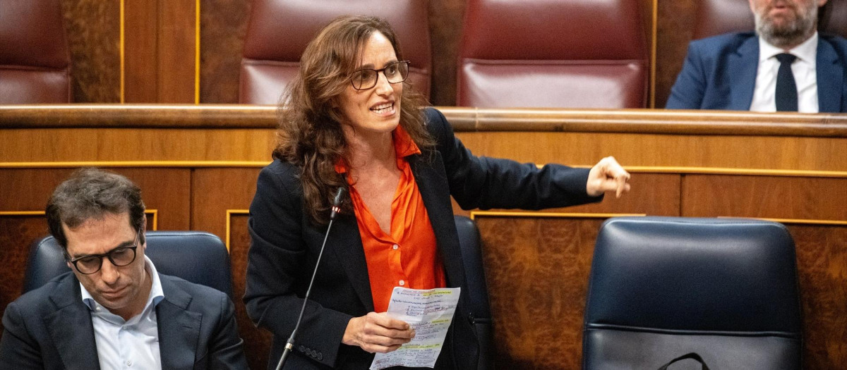 Ministra de Sanidad, Mónica García