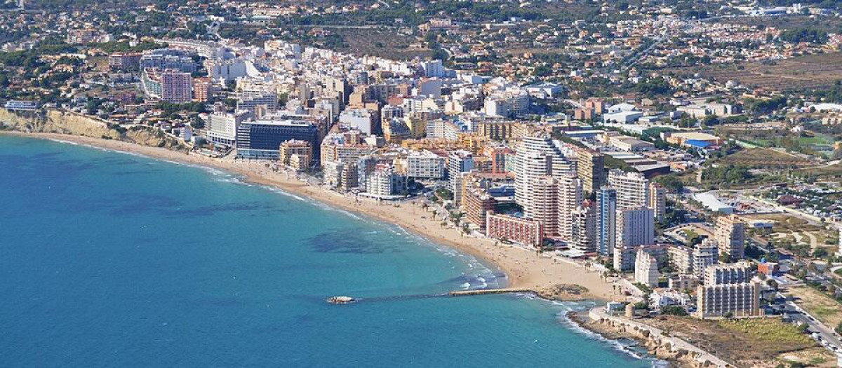 Playa del Arenal-Bol, en Calpe (Alicante)