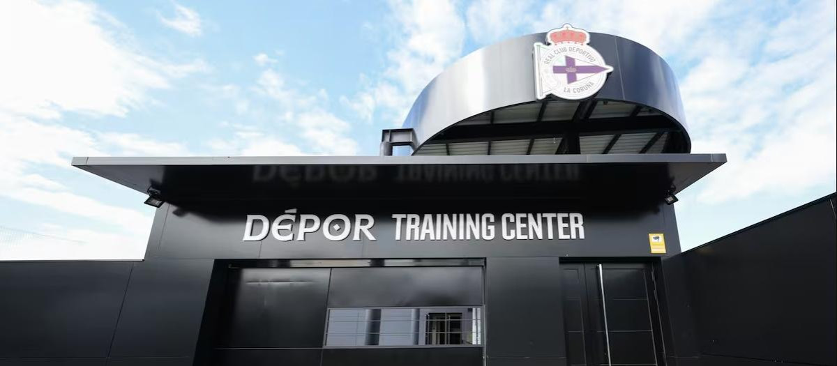Imagen exterior del Dépor Training Center, la nueva casa del Deportivo de la Coruña