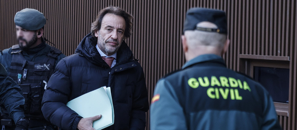 Imagen de José Manuel Cuenca tomada en los Juzgados de Catarroja