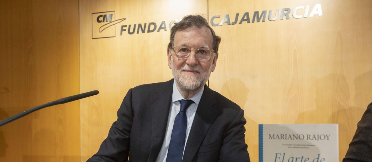 El expresidente del Gobierno Mariano Rajoy presenta su nuevo libro, 'El arte de gobernar'