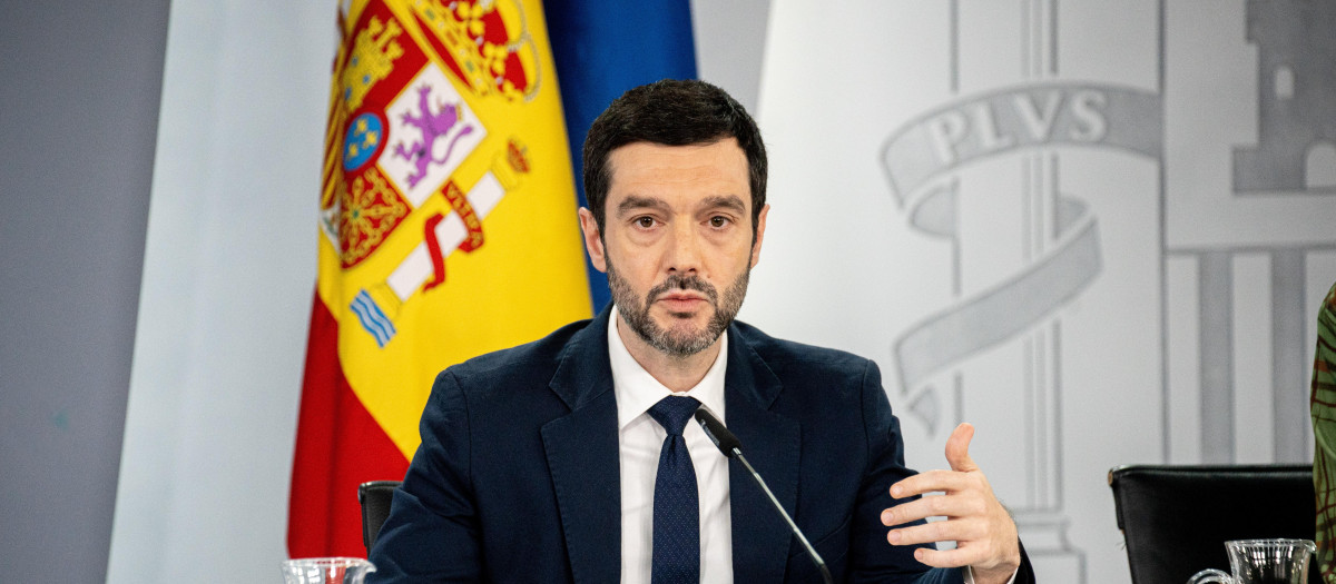 El ministro de Derechos Sociales, Consumo y Agenda 2030, Pablo Bustinduy