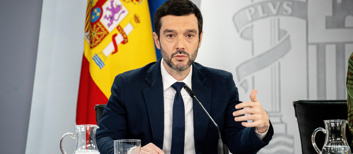 El ministro de Derechos Sociales, Consumo y Agenda 2030, Pablo Bustinduy