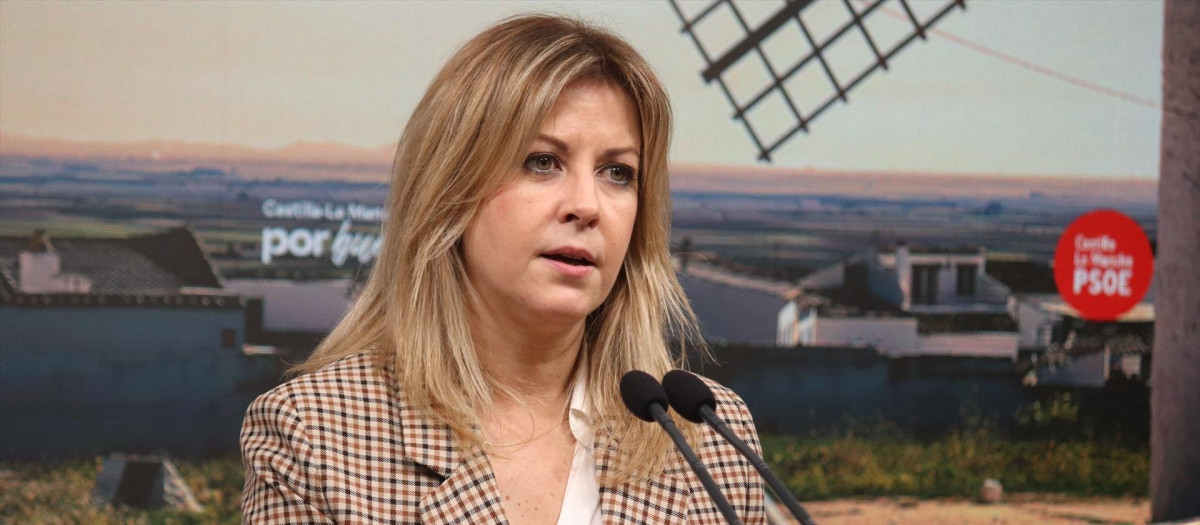 La portavoz del Grupo Socialista en las Cortes de Castilla-La Mancha, Ana Isabel Abengózar