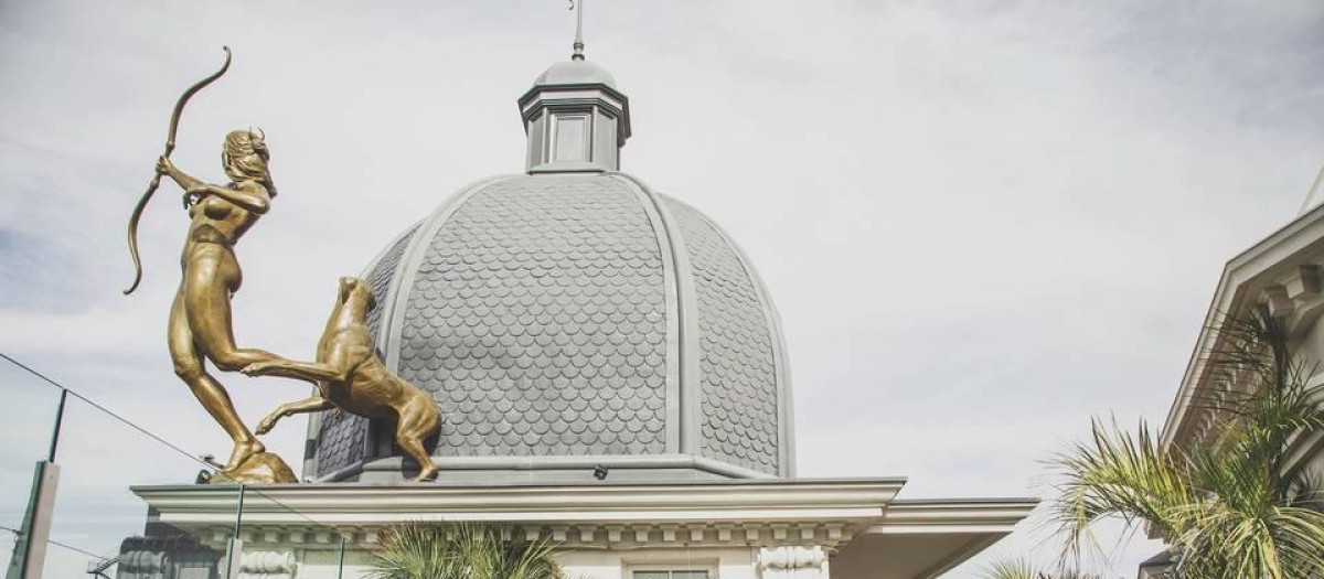 El jardín de Diana en la Gran Vía madrileña