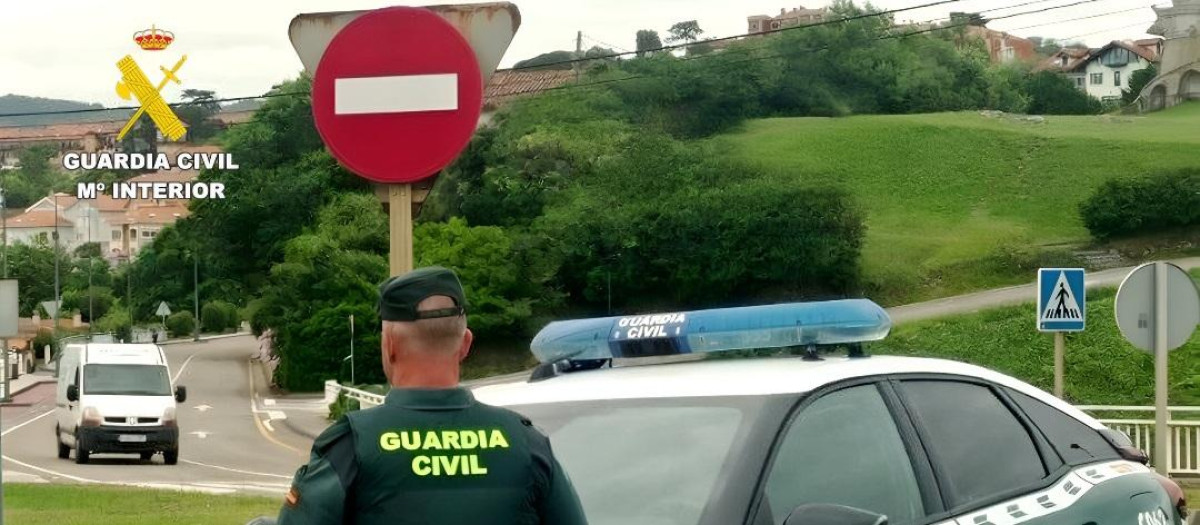 Imagen de archivo de un agente de la Guardia Civil