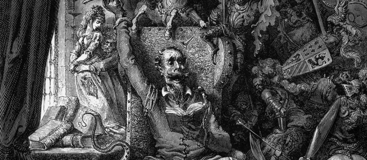 Ilustración Don Quijote de la Mancha