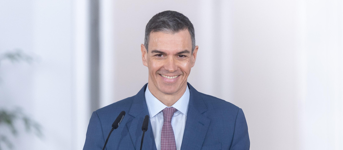 El presidente del Gobierno, Pedro Sánchez