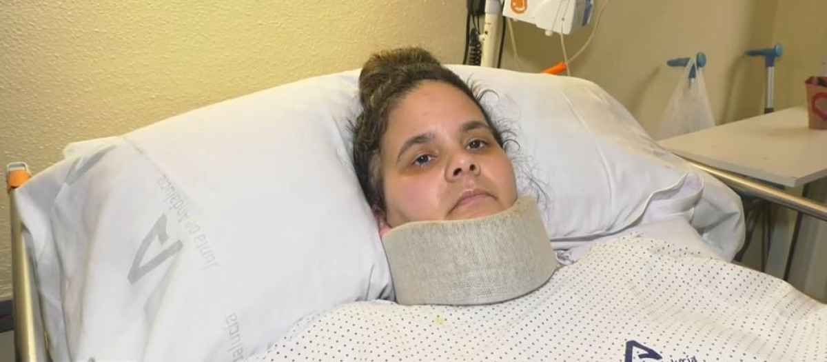 Rocío, superviviente de Adamuz, sigue ingresada en el Hospital Juan Ramón Jiménez de Huelva