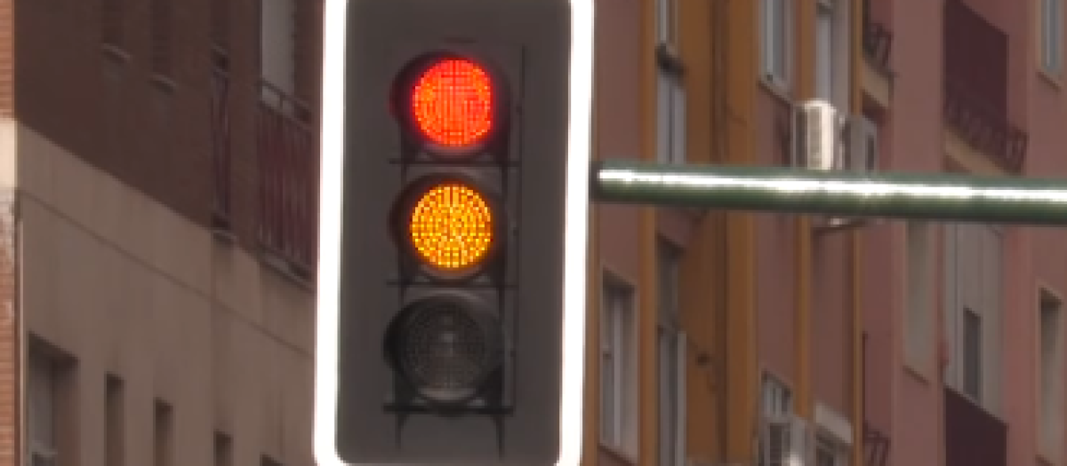Imagen de uno de los nuevos semáforos
