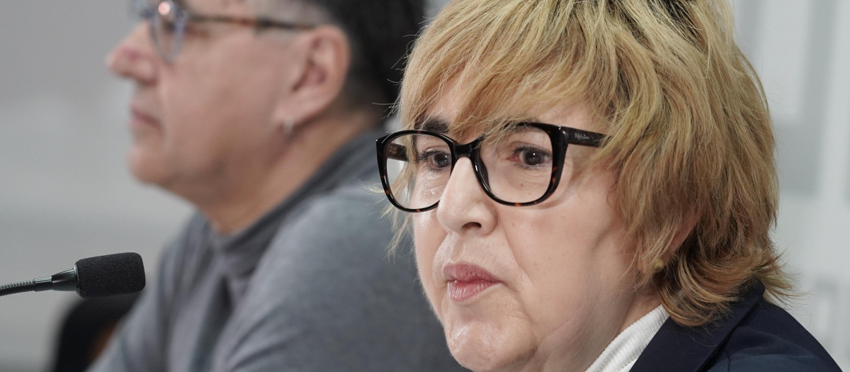 La secretaria general de CC. OO. CyL, Ana Fernández de los Muros