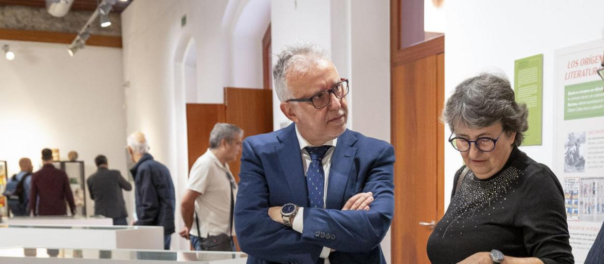 El ministro de Política Territorial y Memoria Democrática, Ángel Víctor Torres, este lunes en la Fundación Juan Negrín de Las Palmas de Gran Canaria