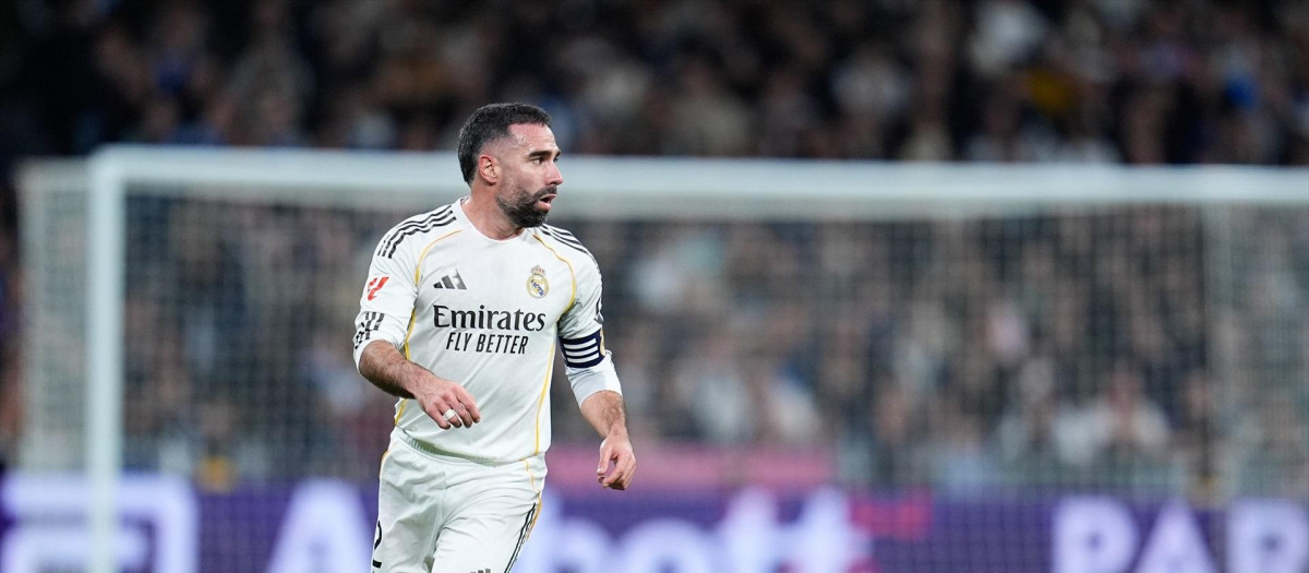 Dani Carvajal disputó 30 minutos frente a la Real Sociedad