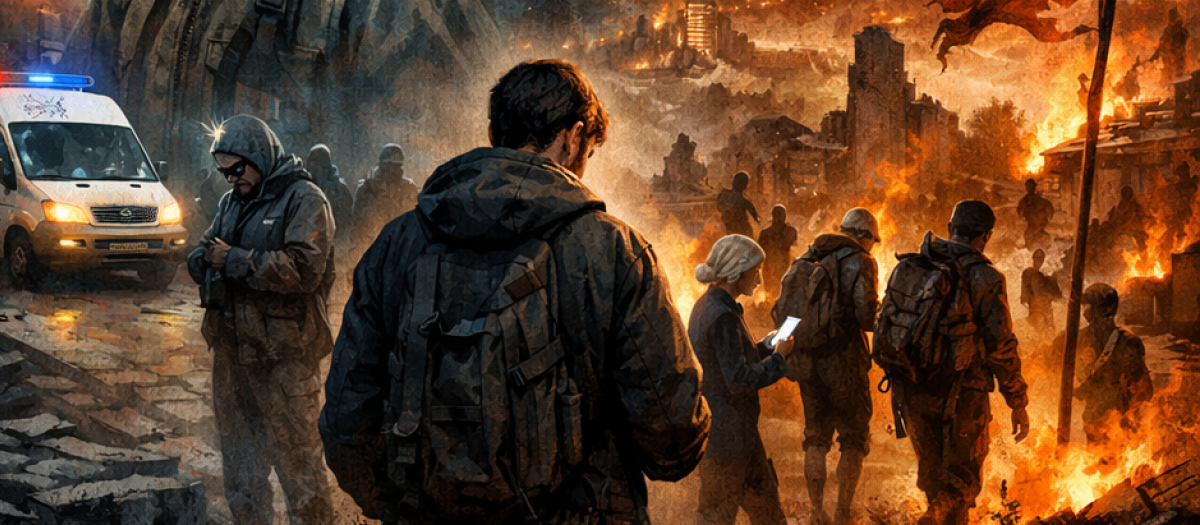 Representación de un mundo distópico