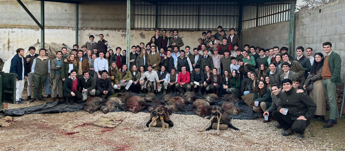 IV Montería de la La asociación Venatio, formada por estudiantes de la Escuela de Ingenieros Agrónomos de la Universidad Politécnica de Madrid,