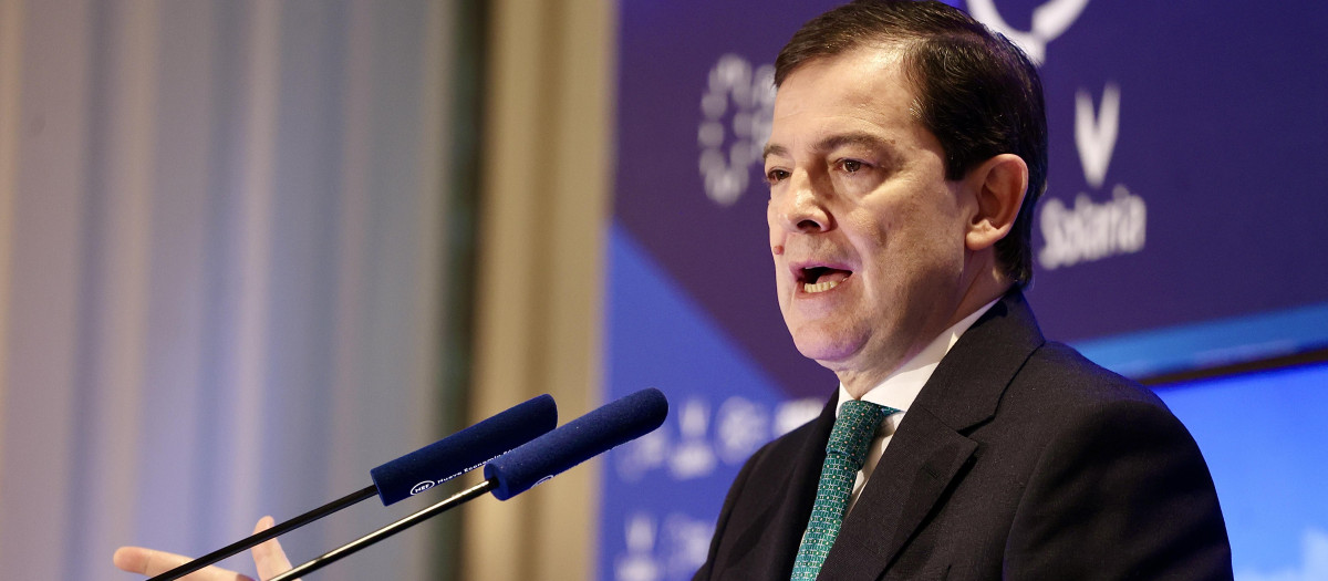 El presidente del Partido Popular de Castilla y León y candidato a la Presidencia de la Junta, Alfonso Fernández Mañueco