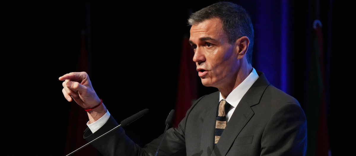El presidente del Gobierno, Pedro Sánchez