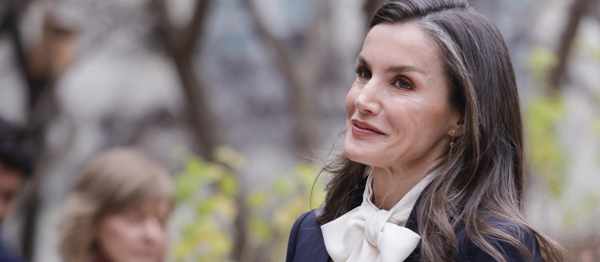 Spanish Queen Letizia attending Alianza por la Lana event in Madrid, Spain, on Wednesday, 18 February 2026.