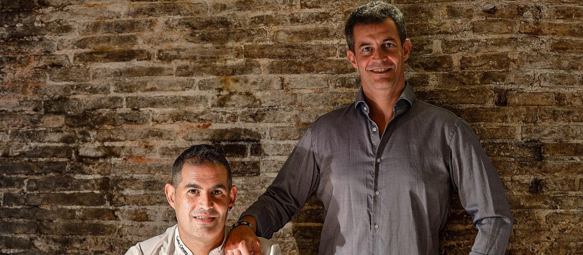 Imagen de Carlos Cervera (chef) y Pablo Cervera (director ejecutivo)
