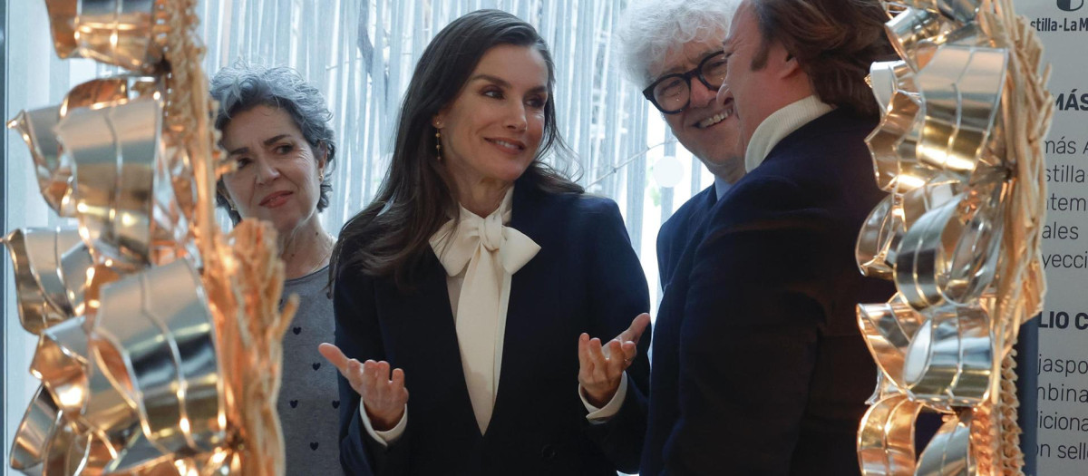 La Reina, en la presentación oficial de la Alianza por la Lana