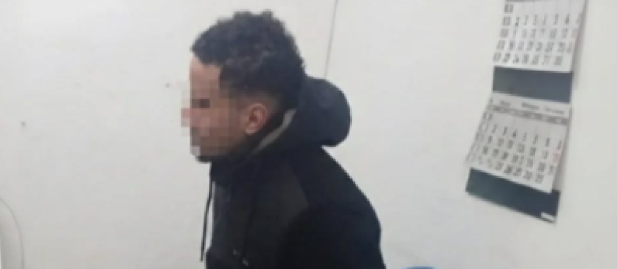 Imagen del detenido por la Policía Local de Onil y Guardia Civil