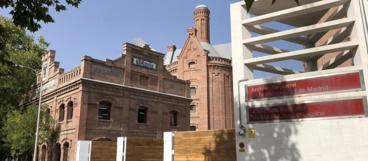 Archivo y Biblioteca Regional de Madrid, en el complejo de El Águila