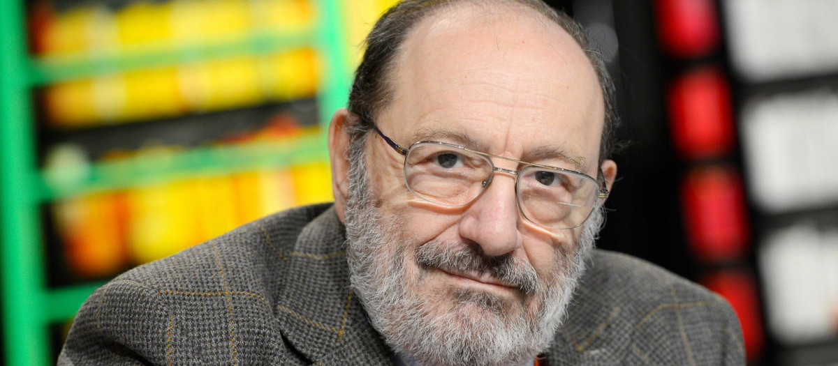 Umberto Eco en el programa 'La Grande Librairie' en marzo de 2013