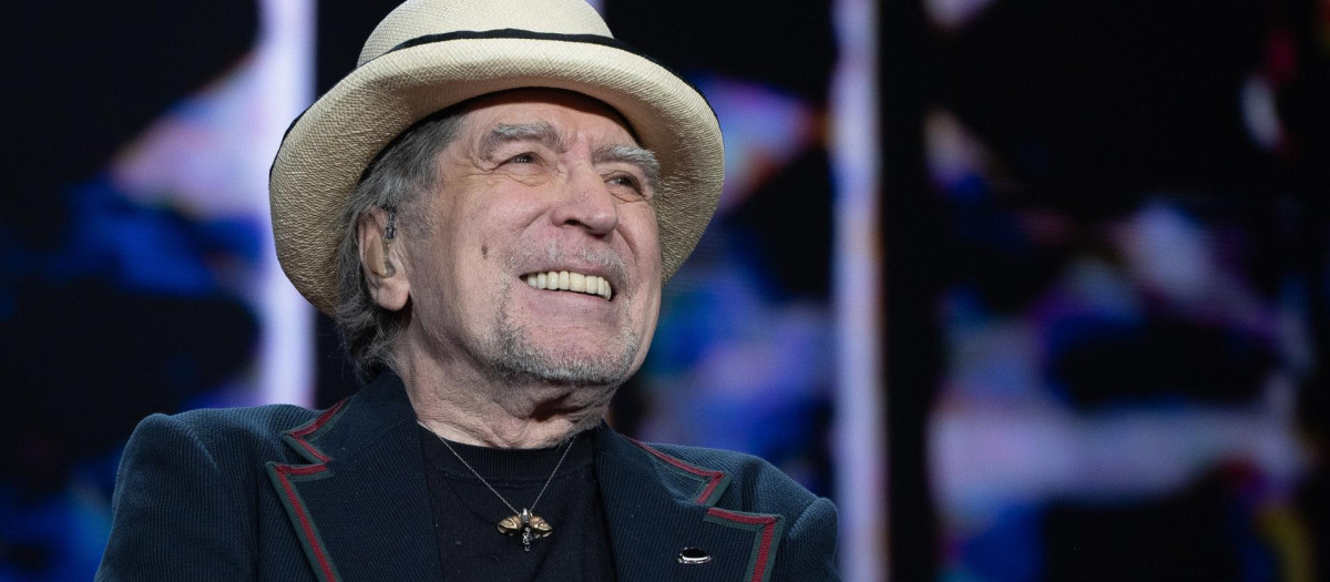 Joaquín Sabina en concierto en el Movistar Arena.