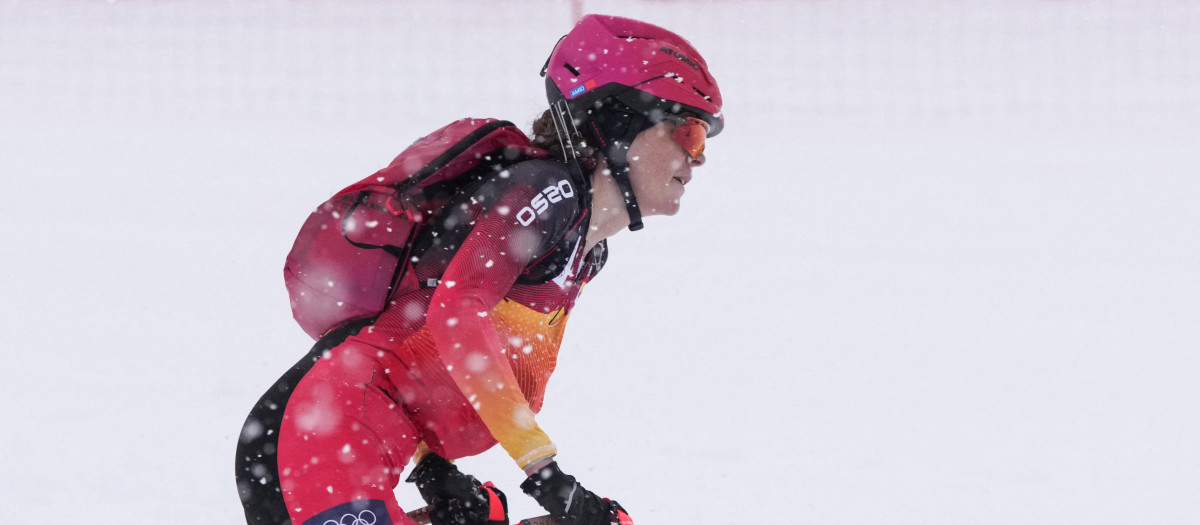 Ana Alonso se metió en la final femenina de esquí de montaña