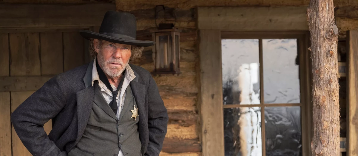 Dennis Quaid, caracterizado como un salvaje sherif