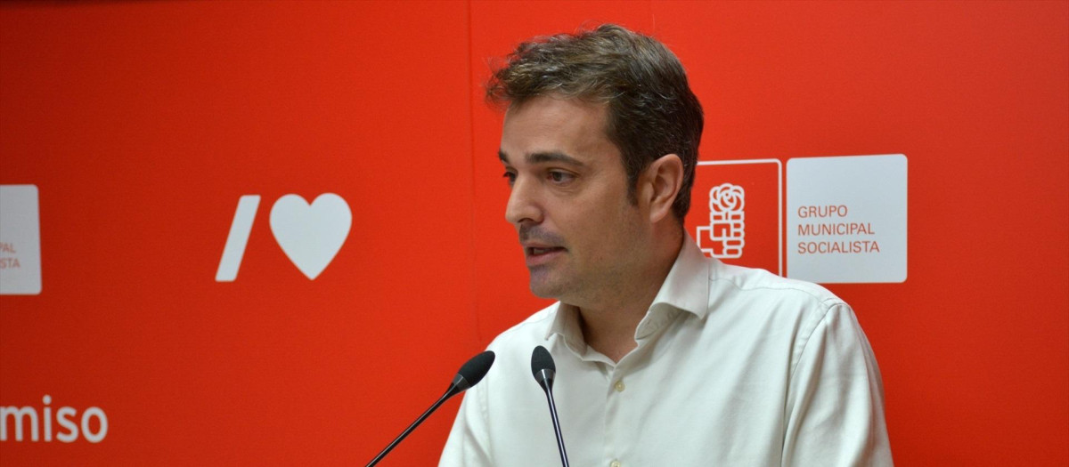 El viceportavoz socialista en el Ayuntamiento de Toledo, Pablo García