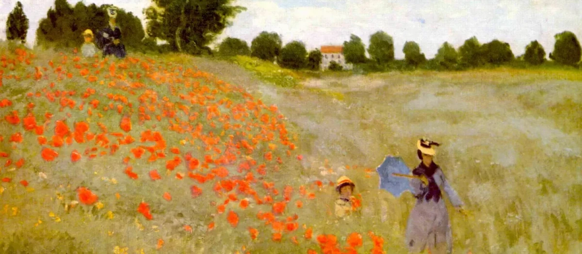 Las amapolas de Monet