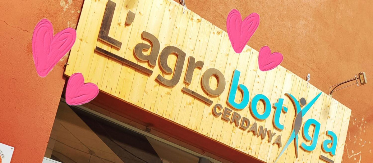 Entrada prinicpal de la Agrobotiga de la Cerdaña